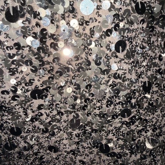 ✨ Aidan Mattox Sequin Mini Dress | Long Sleeve Party NYE ✨ - Picture 5 of 5